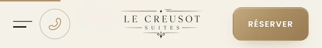 Le Creusot Suites: Website Design, Furnished apartments – D/A Creative, digital agency in Morocco