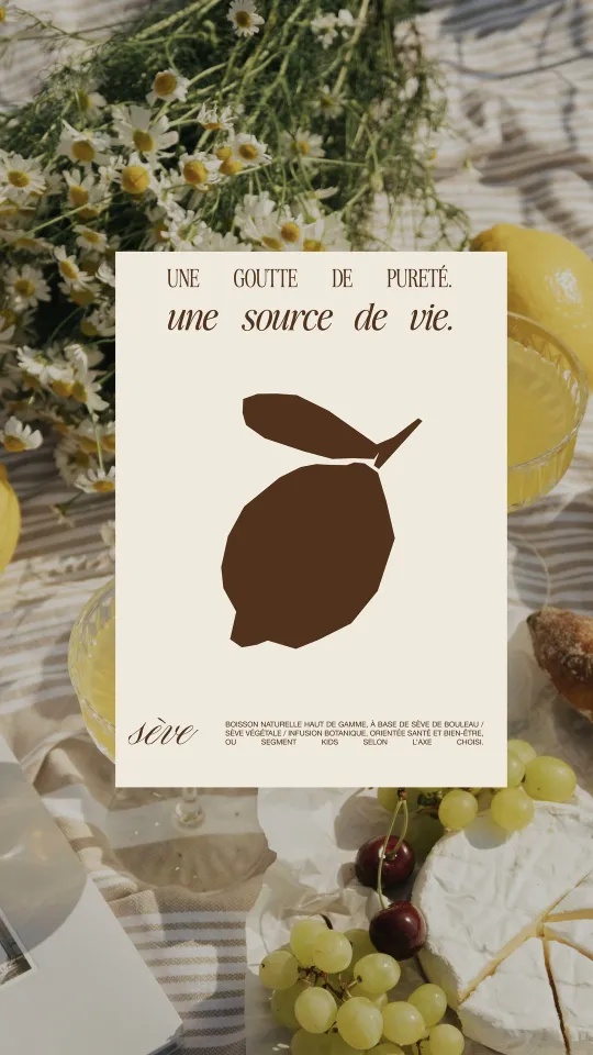 Story with the lemon poster
